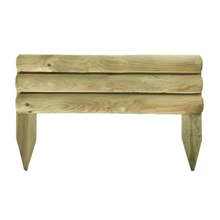 Steccato orizzontale in legno