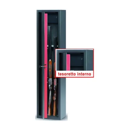 Armadio portafucili 5 posti