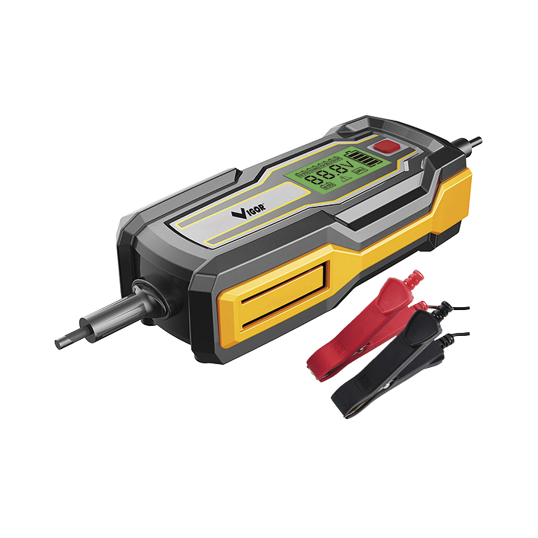 Caricabatterie e mantenitore di carica Caricabatterie e mantenitore di carica