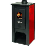 Stufa a legna in acciaio Praga