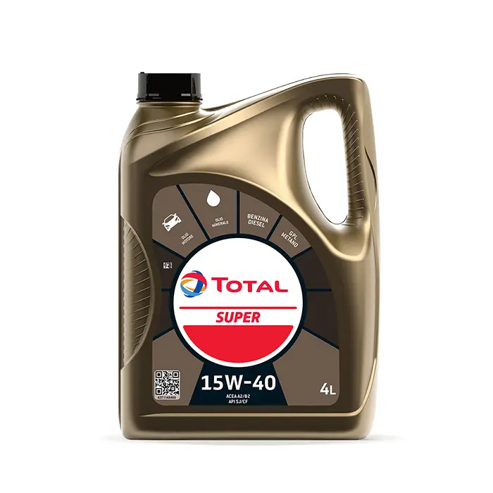Olio Total super 15W40 4Lt-bricoberg Olio Total super 15W40 4Lt - immagine 1
